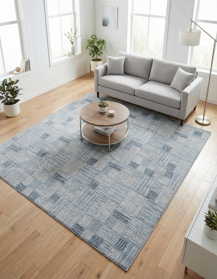 Detail image of 7' 10 x 7' 10 Hanahan Square Rug