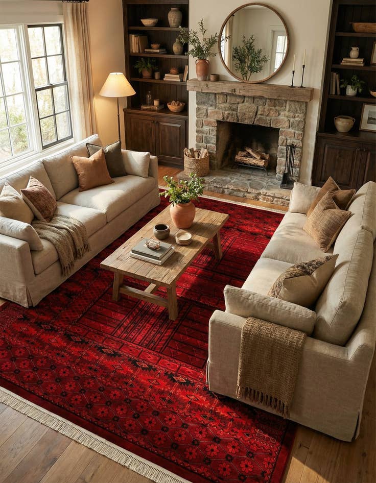 Detail image of 10' x 13' 1 Bokhara Rug