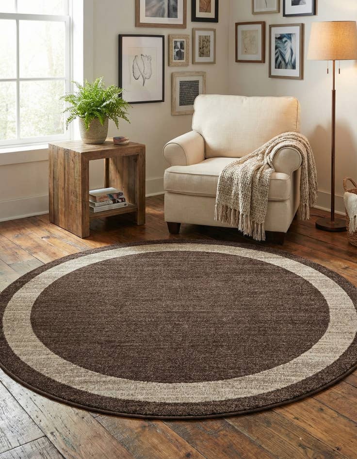Detail image of 6' x 6' Loft Round Rug