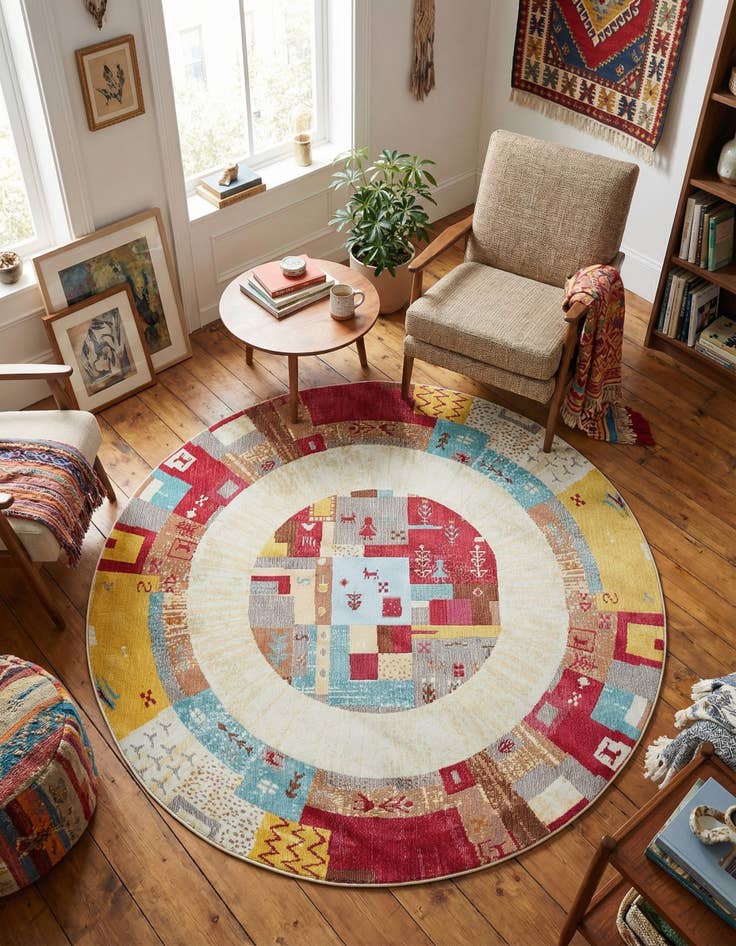 Detail image of 5' 5 x 5' 5 Dakota Round Rug