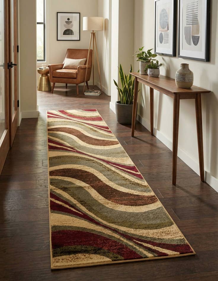 Detail image of 2' x 8' Coffee Shop Runner Rug