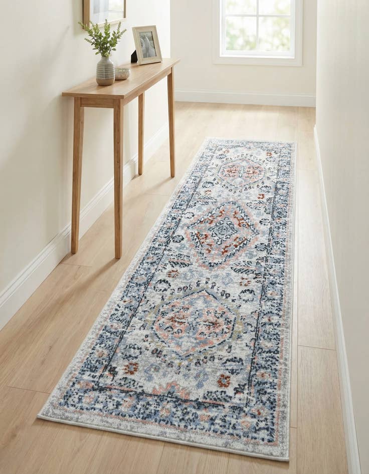 Detail image of 2' x 6' Kamala Washable Runner Rug