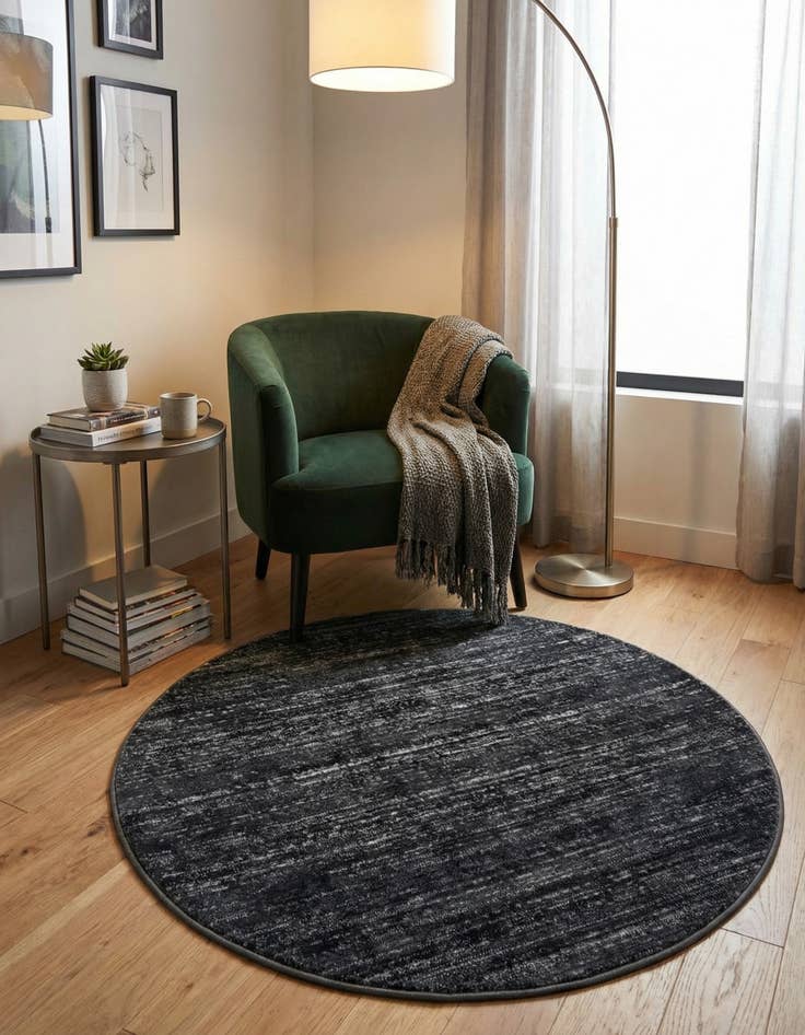 Detail image of 3' 3 x 3' 3 Uptown Madison Avenue Round Rug