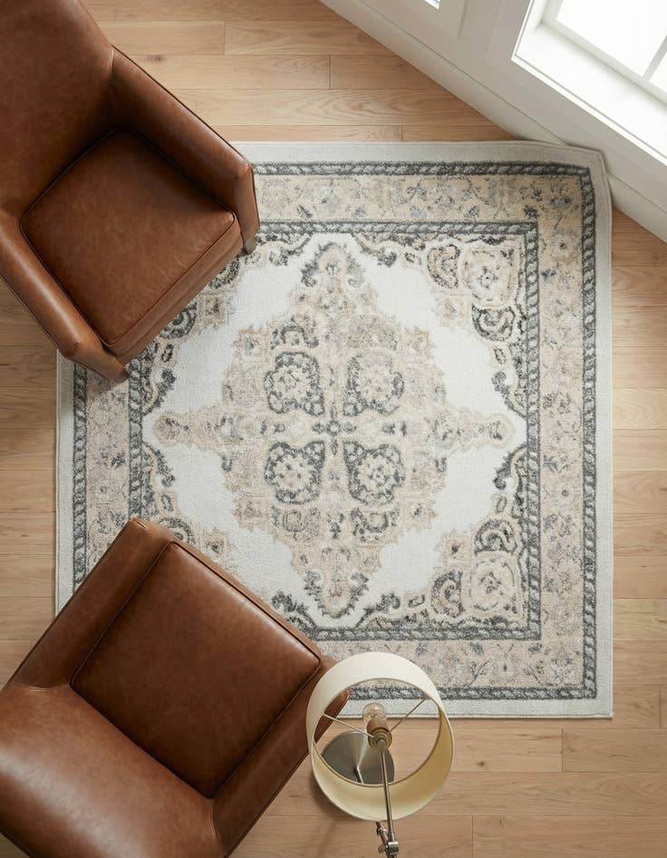 Detail image of 5' x 5' Parker Square Rug