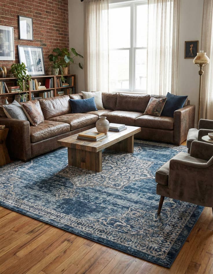 Detail image of 11' 10 x 11' 10 Nyla Square Rug