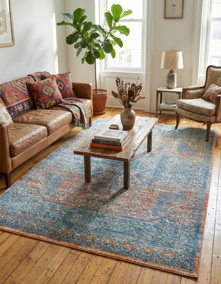 Detail image of 5' 3 x 8' Newport Rug