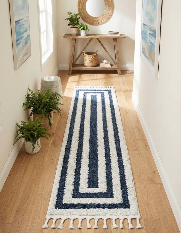 Detail image of 2' x 8' Boho Runner Rug