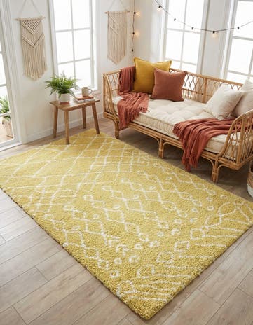 5' x 8' Moroccan Shag Rug