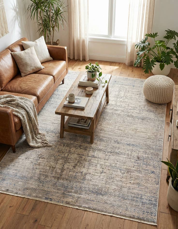 Detail image of  5' 3 x 7' 9 Deepa Rug