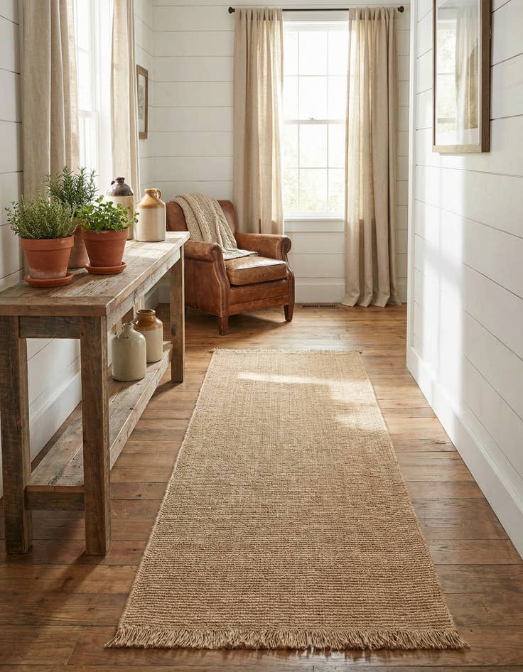 Detail image of 2' 7 x 12' Cottage Farm Runner Rug