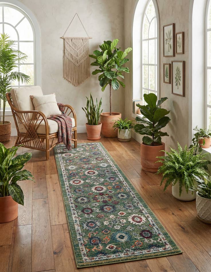 Detail image of 2' x 8' Isabella Runner Rug