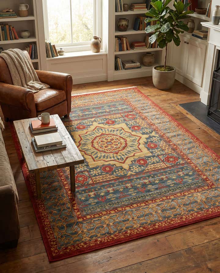 8' x 11' Mamluk Rug