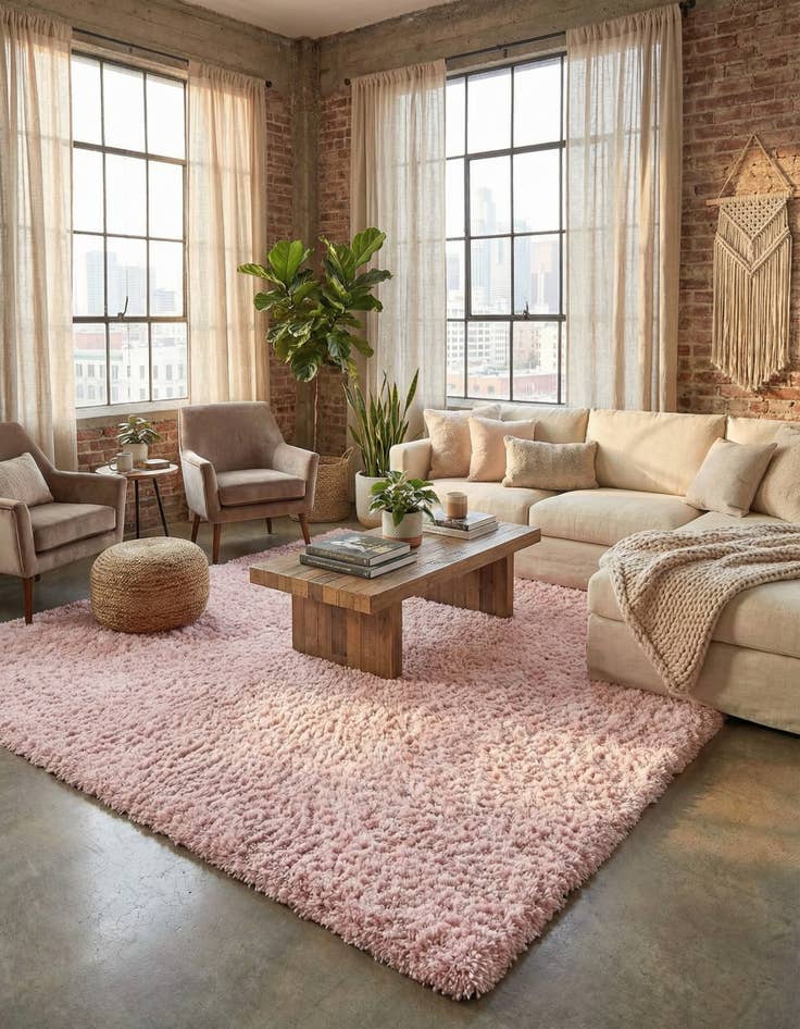 Detail image of 9' x 12' Infinity Shag Rug