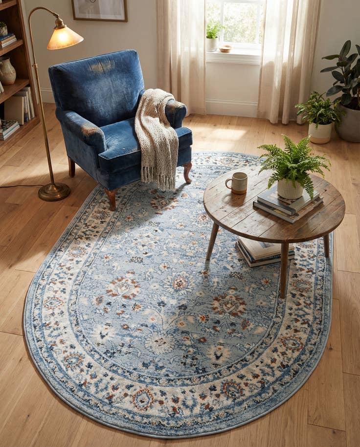 Detail image of 4' x 6' Charlotte Oval Rug