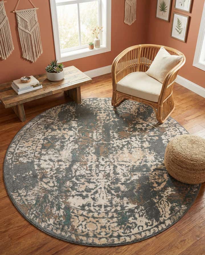 8' x 8' Sahara Round Rug