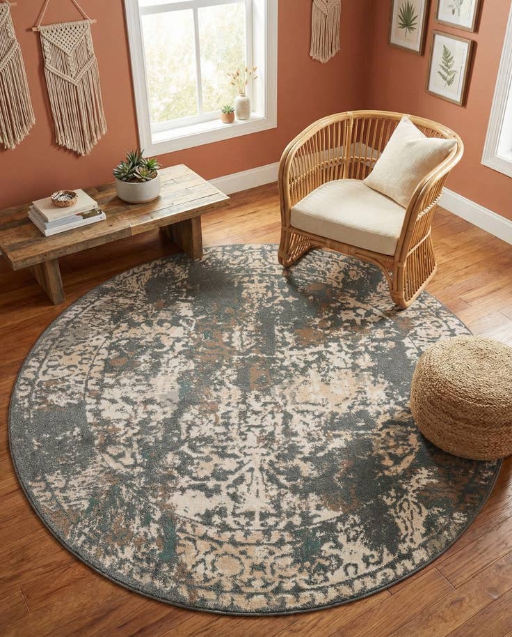 Detail image of 8' x 8' Sahara Round Rug