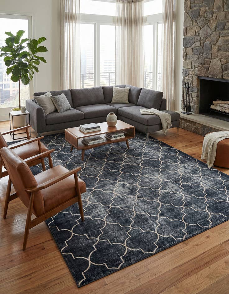 Detail image of Jill Zarin 9' x 12' Uptown Lincoln Center Rug