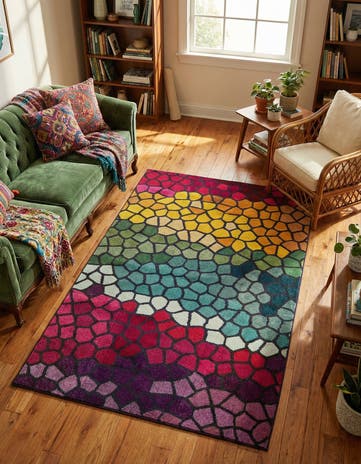 5' x 8' Washable Hyacinth Rug