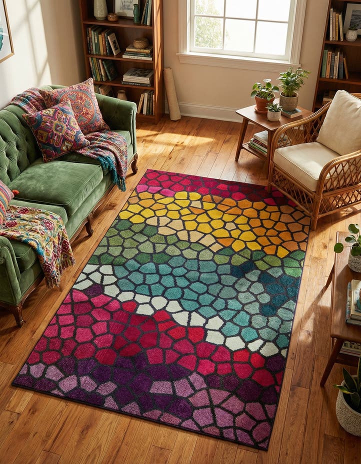 5' x 8' Washable Hyacinth Rug