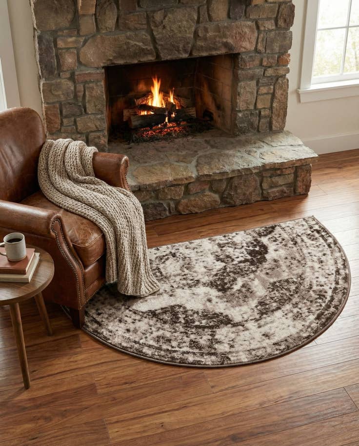 Detail image of 2' 2 x 3' 7 Monte Carlo Hearth Rug