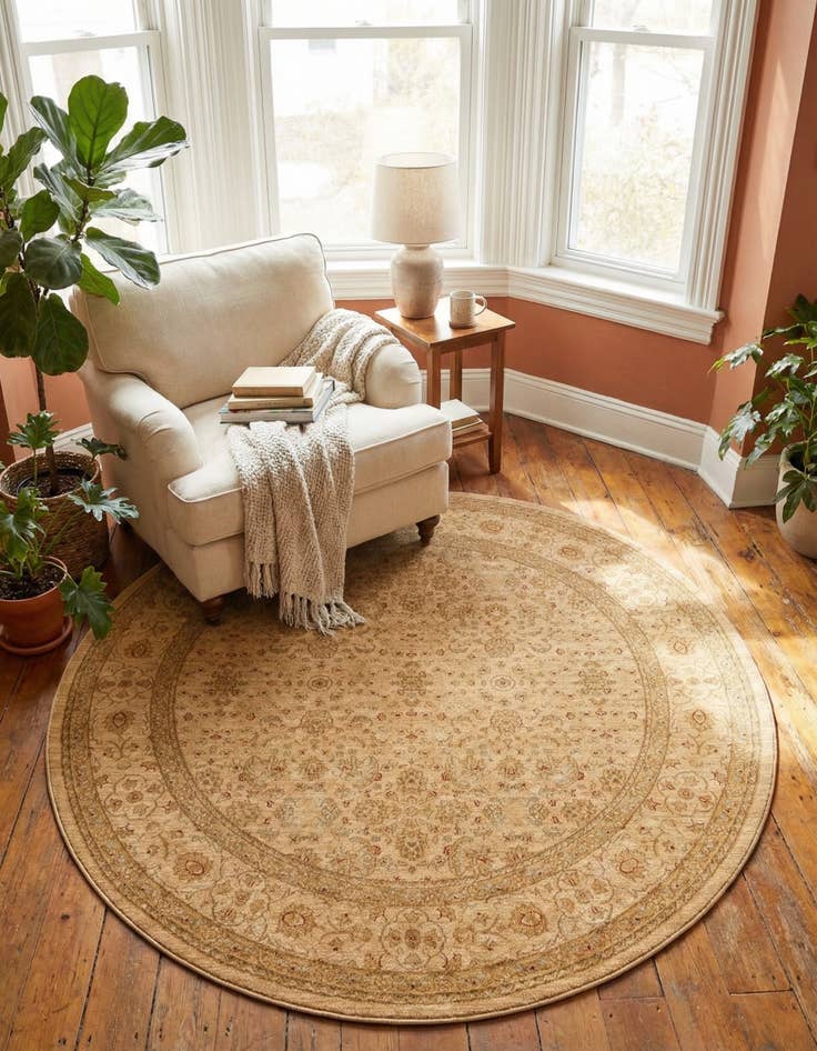 Detail image of 8' x 8' Kensington Round Rug