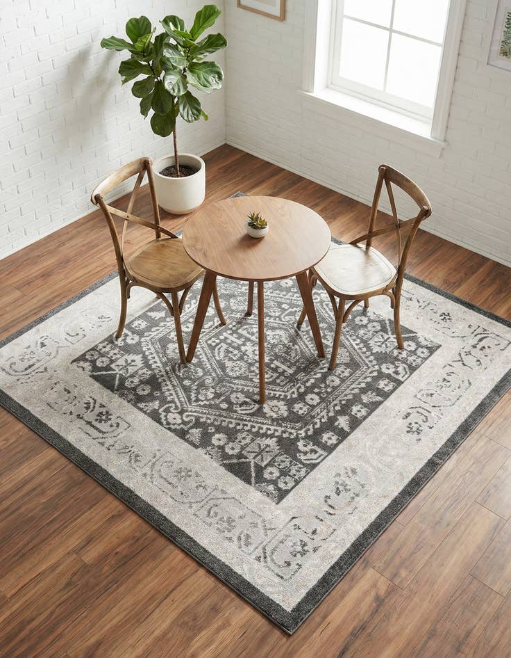 Detail image of 6' x 6' Aurelia Square Rug