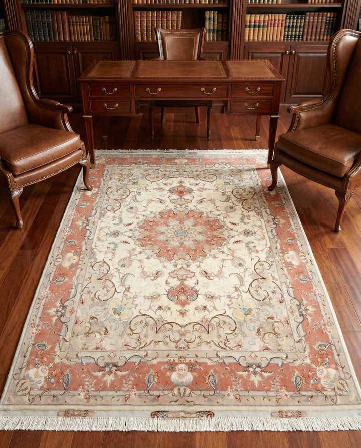4' 10 x 7' Tabriz Rug