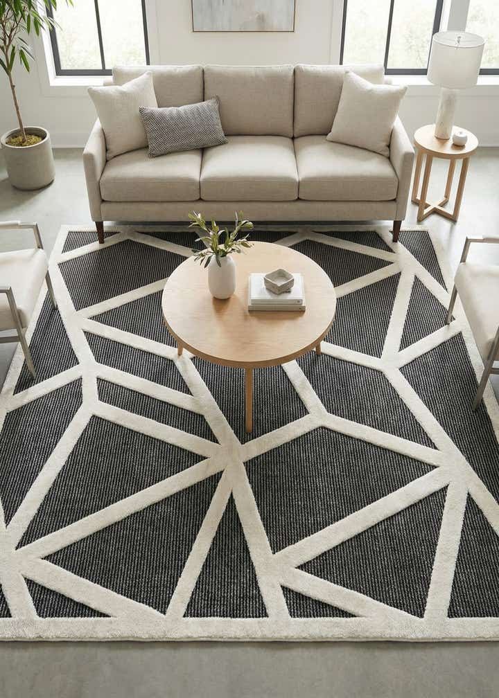 7' 10 x 7' 10 Prismatic Square Rug