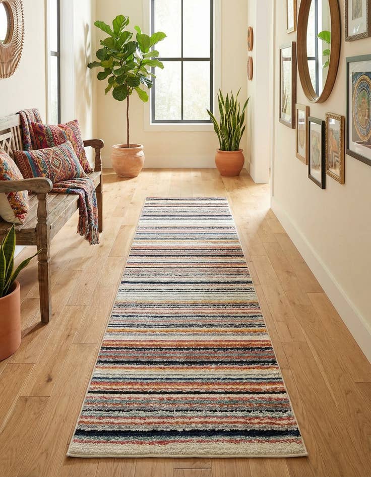 Detail image of 2' 7 x 12' Tagine Runner Rug