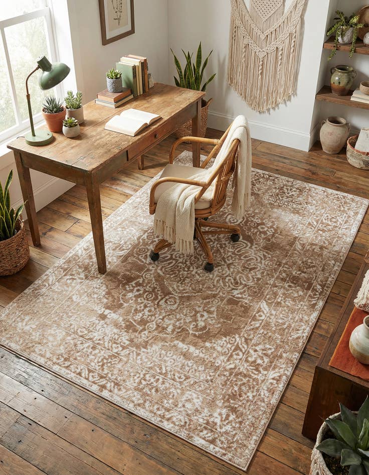 Detail image of 5' 3 x 8' Oxford Rug