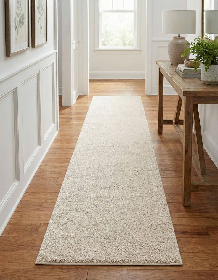 Detail image of  2' 2 x 13' Solid Frieze Runner Rug