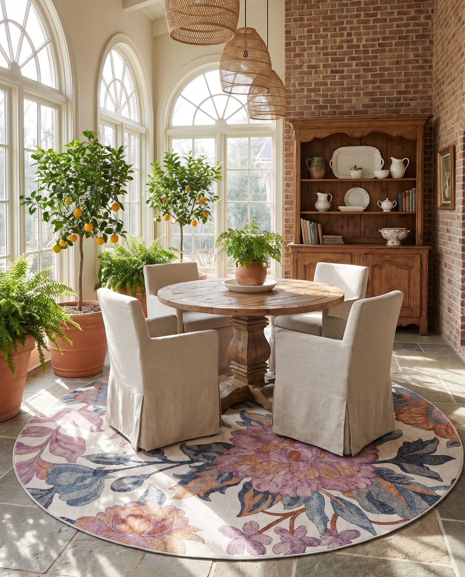 305cm x 305cm Blossom Round Rug