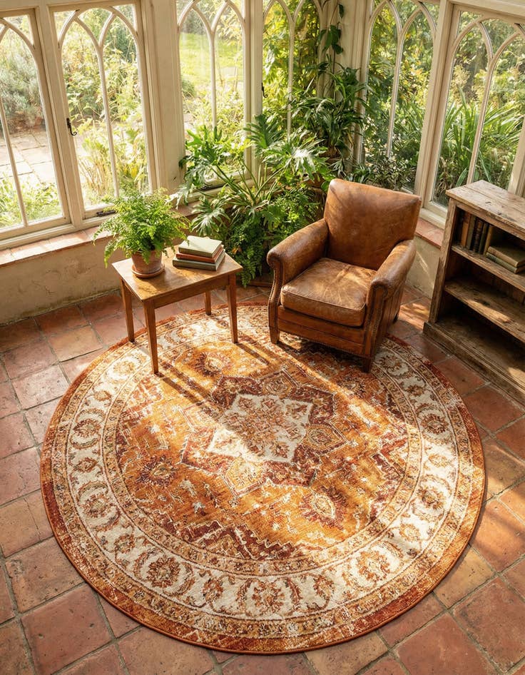 Detail image of 7' 10 x 7' 10 Isabella Round Rug