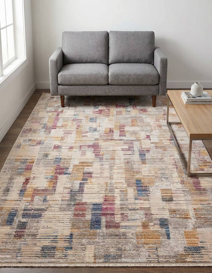 Detail image of 5' 3 x 7' 9 Deepa Rug