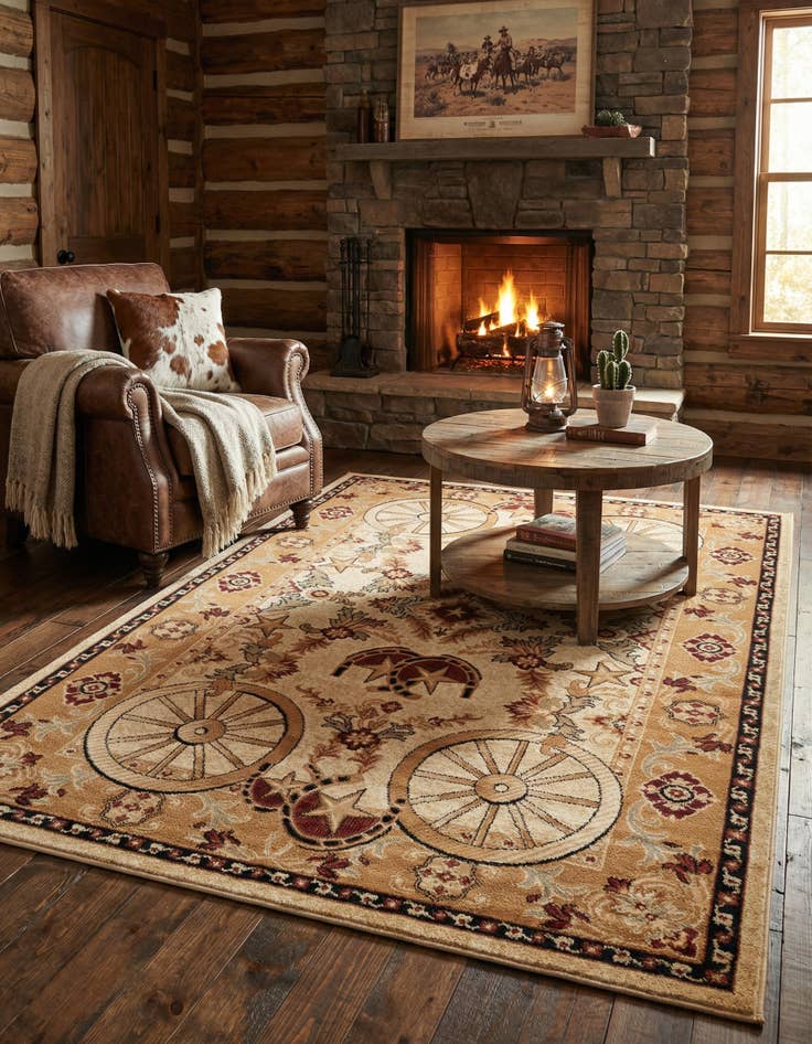 Detail image of 6' x 9' Pioneer Rug