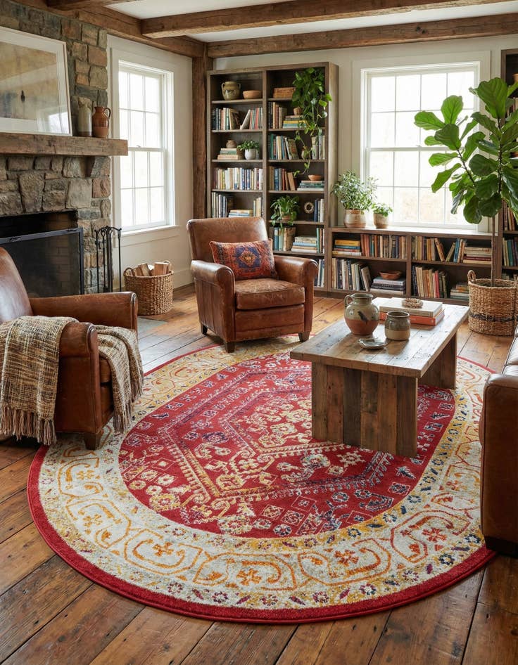 Detail image of 7' 10 x 10' Aurelia Oval Rug