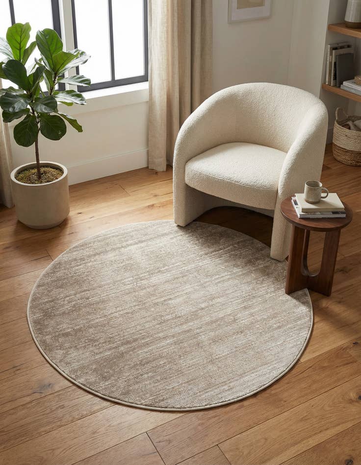 Detail image of Jill Zarin 3' 3 x 3' 3 Uptown Madison Avenue Round Rug