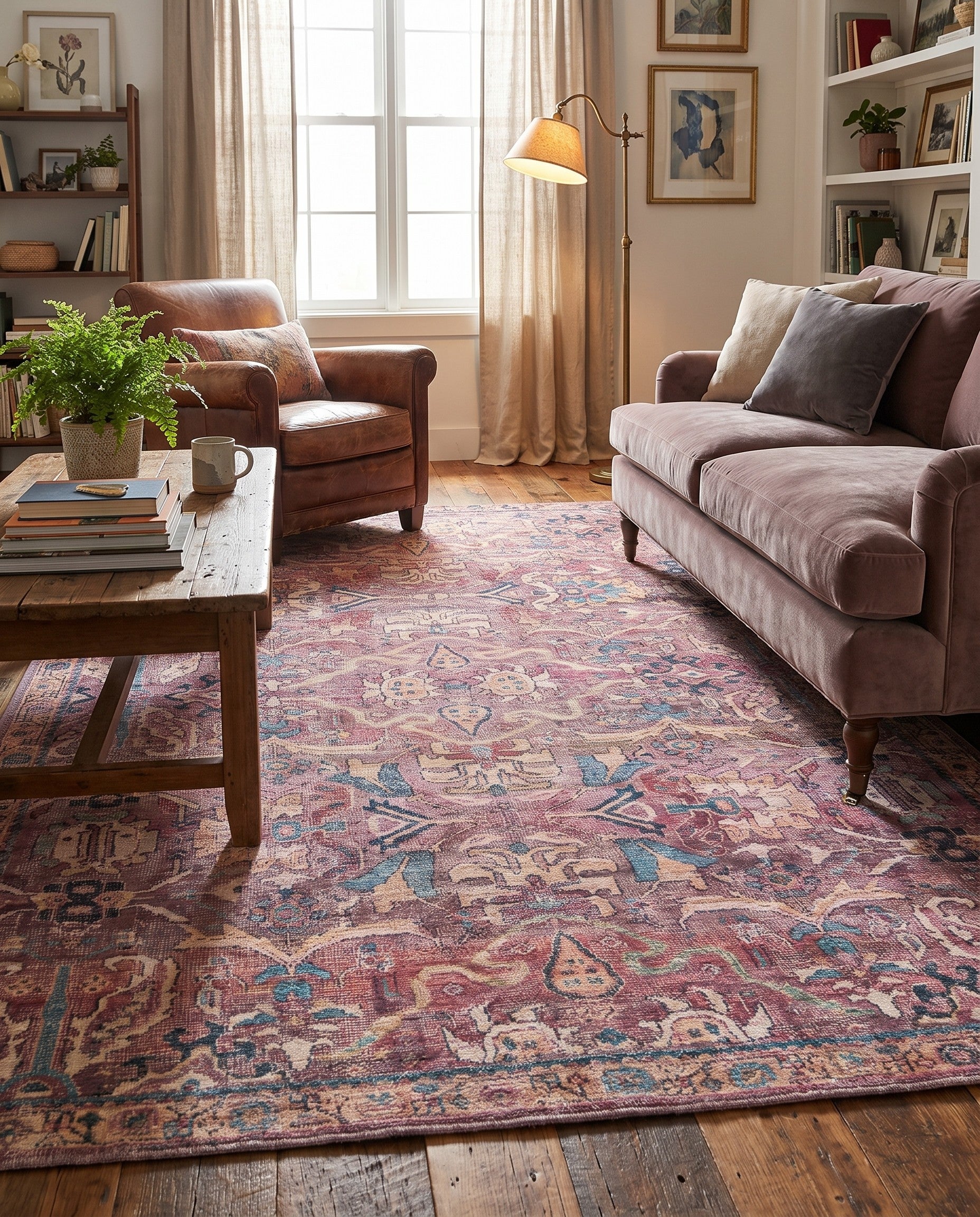 6' x 9' Washable Nostalgia Rug