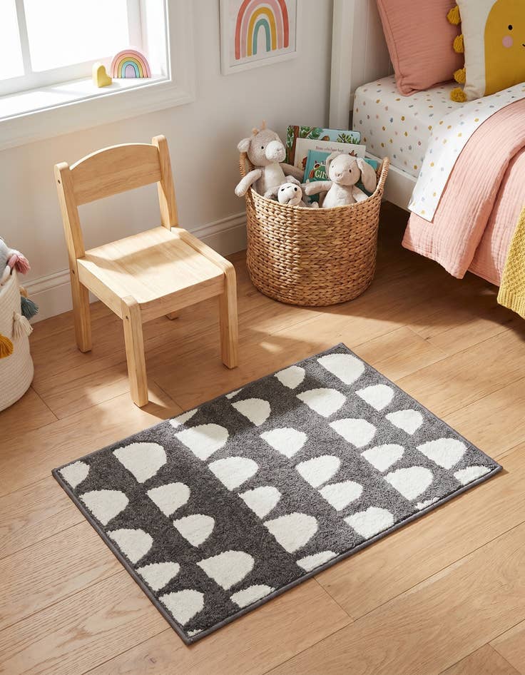 Detail image of 2' 2 x 3' Whimsy Kids Rug