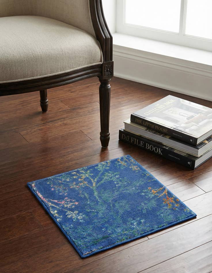 Detail image of 1' 4 x 1' 4 Blossom Sample Rug