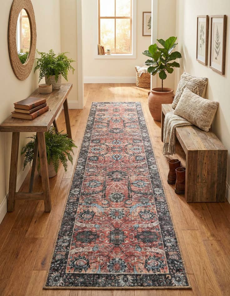 Detail image of 2' 7 x 12' Timeless Runner Rug