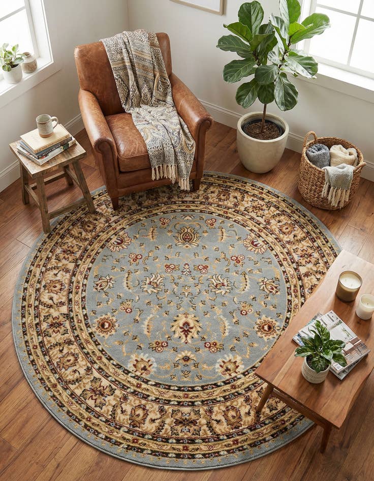 Detail image of 6' x 6' Aditi Round Rug
