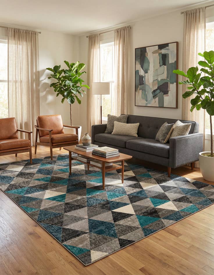 Detail image of 9' x 12' Valencia Rug