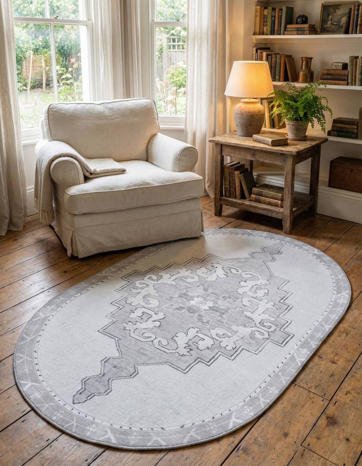 Detail image of  4' x 6' Timeless Oval Rug