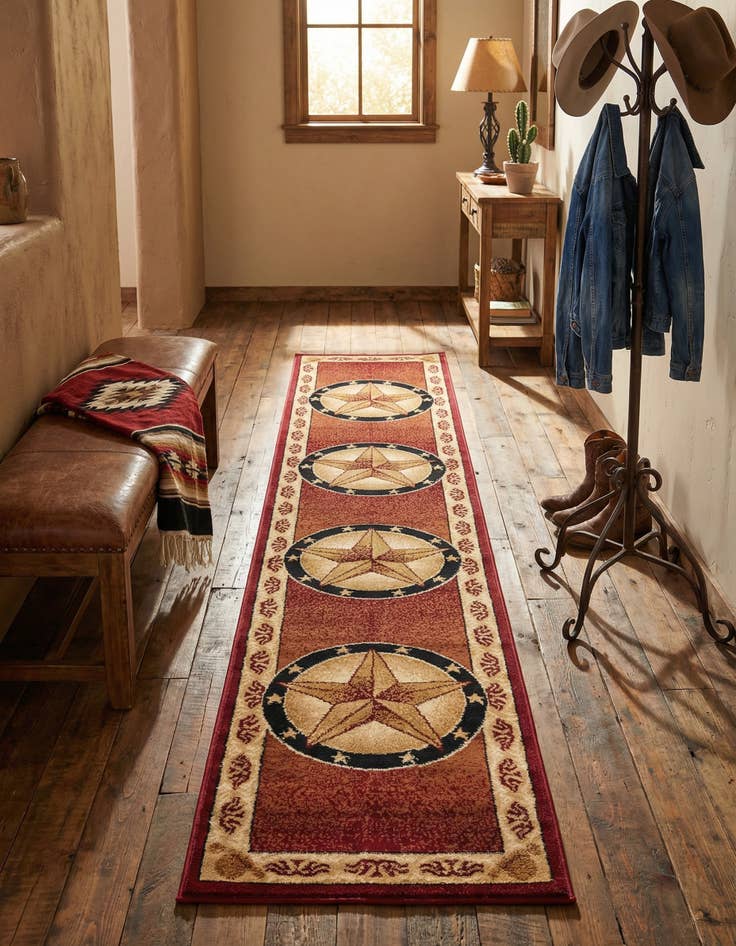 Detail image of 2' x 10' Pioneer Runner Rug