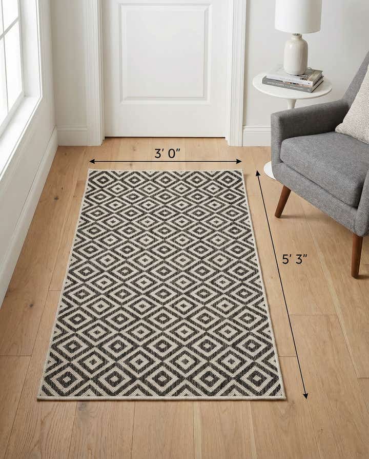 3' x 5' 3 Easy-Clean Jill Zarin Costa Rica Indoor / Outdoor Rug