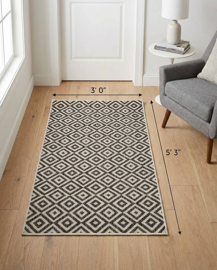 Detail image of 3' x 5' 3 Easy-Clean Jill Zarin Costa Rica Indoor / Outdoor Rug