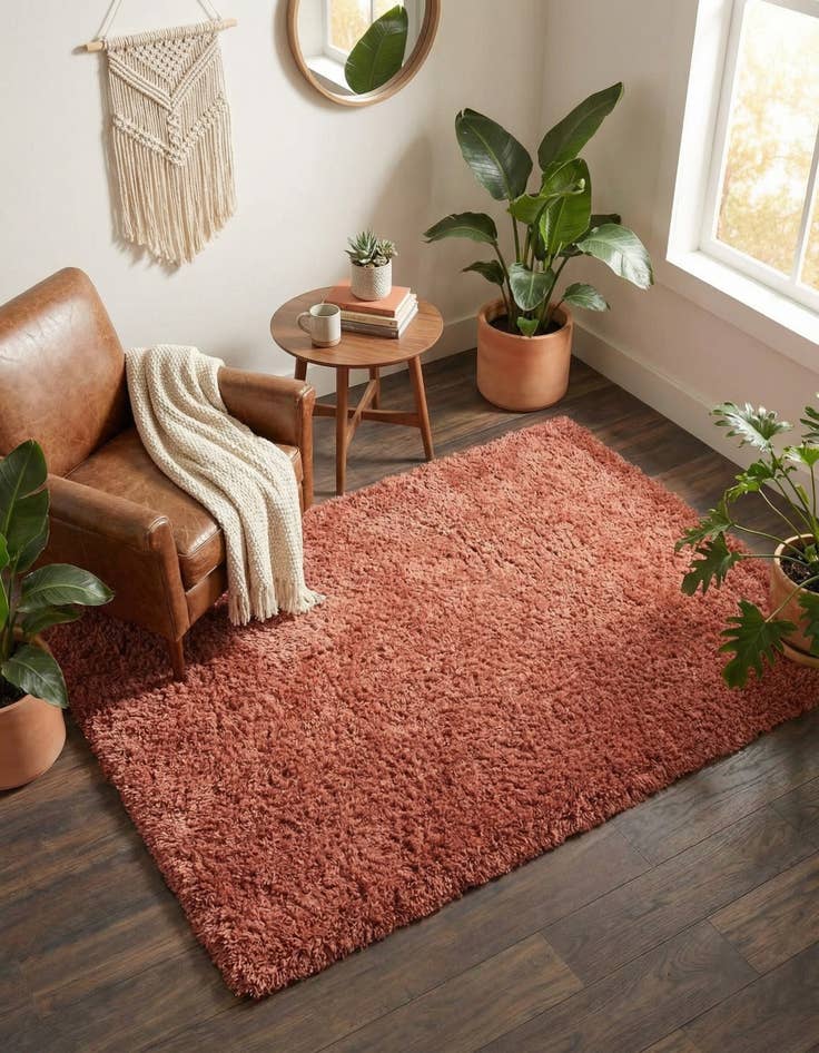 Detail image of 4' x 6' Infinity Shag Rug