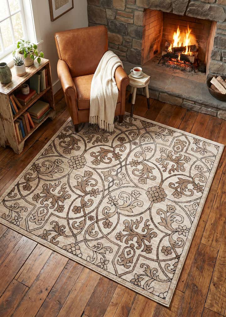5' 3 x 5' 3 Nepal Square Rug