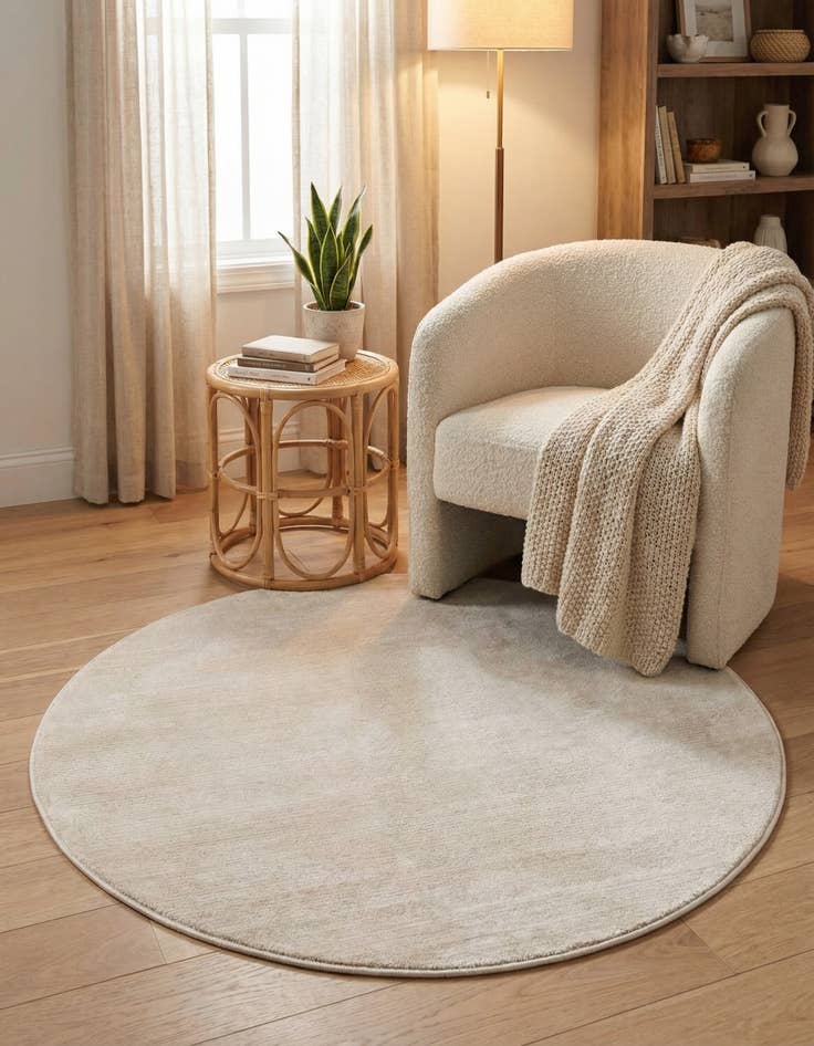 Detail image of 4' x 4' Finsbury Round Rug